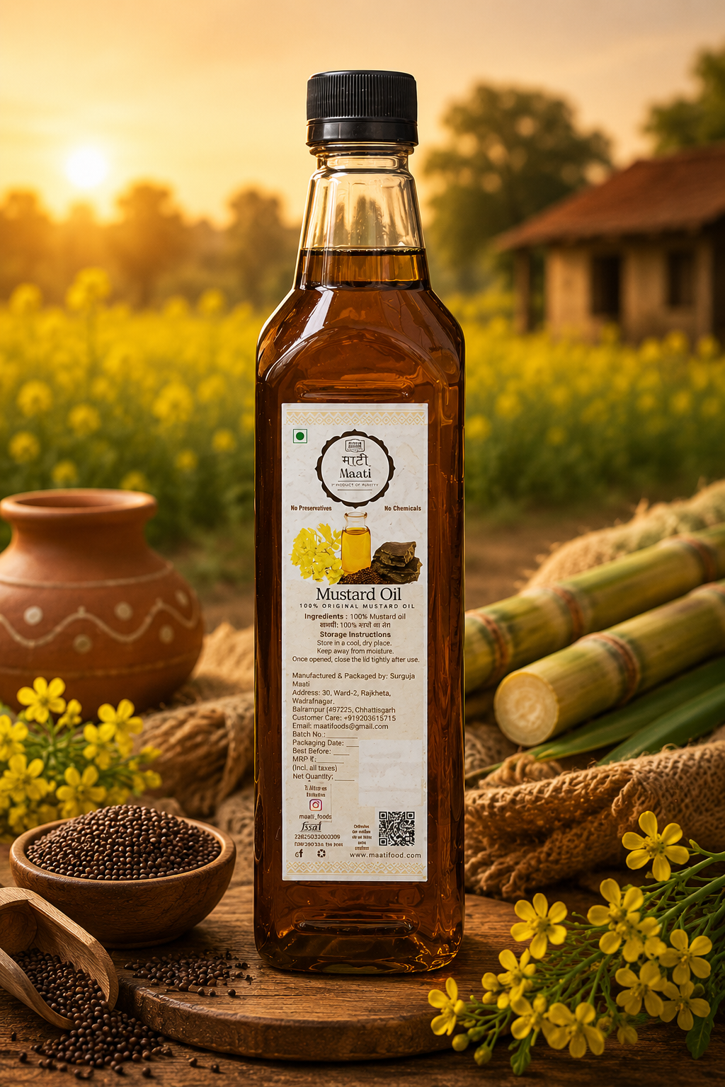 MAATI mustard oil